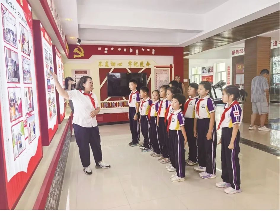 塞上社区开展少年儿童红色主题实践体验活动