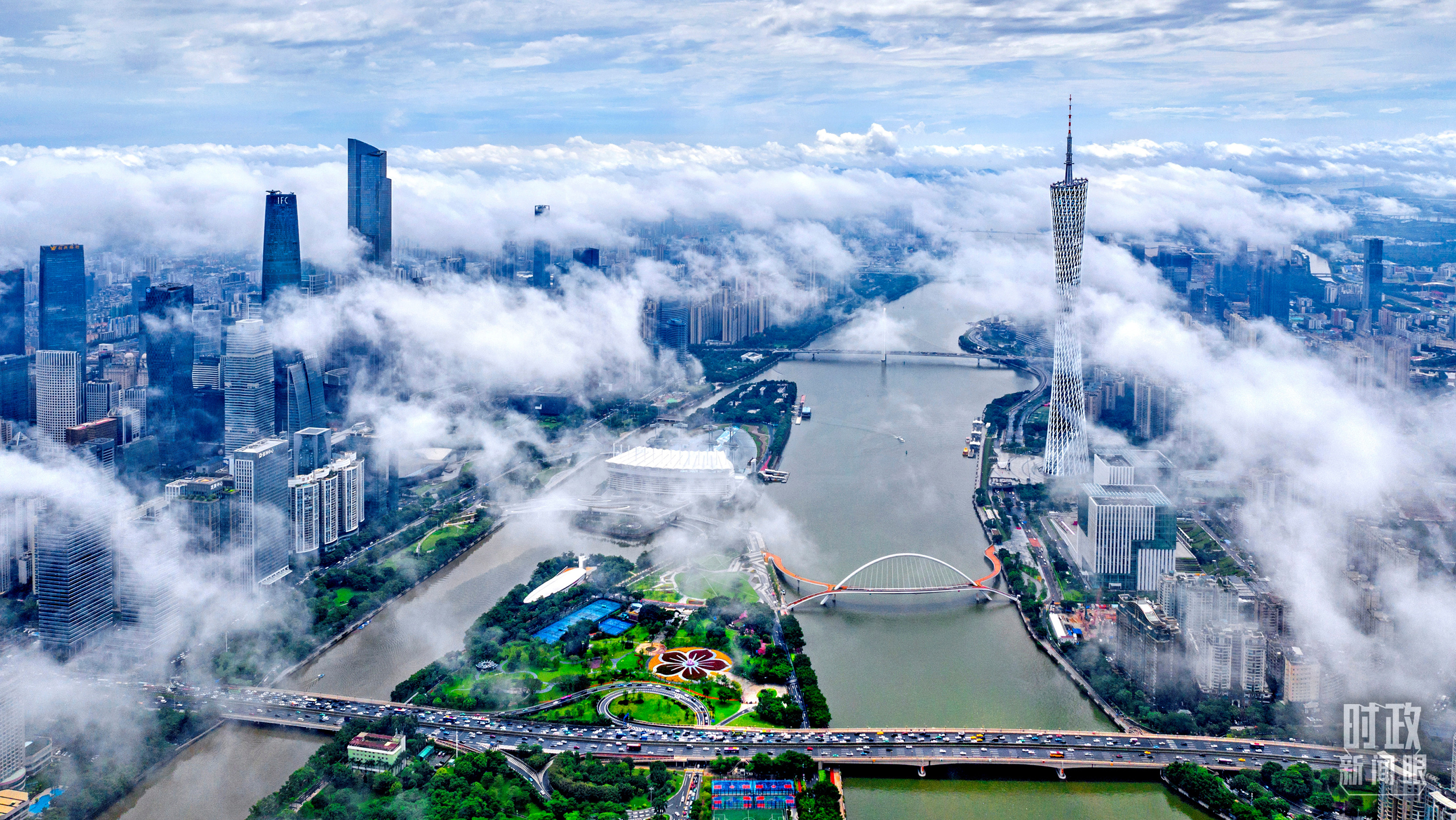 △广州。(总台记者吴媚苗拍摄)