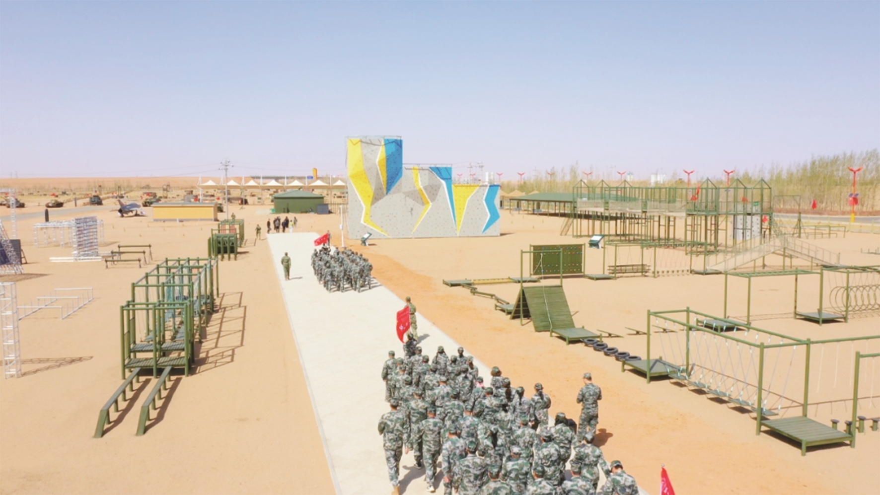 中旗国防教育实训基地