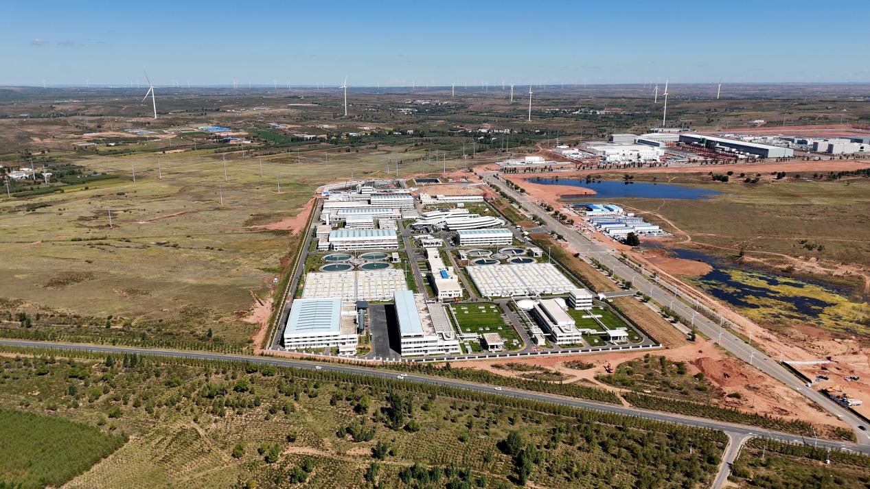 鄂尔多斯零碳产业园。受访方供图