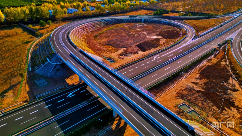 呼和浩特打造立体交通网(央广网发 呼和浩特市交通局供图)