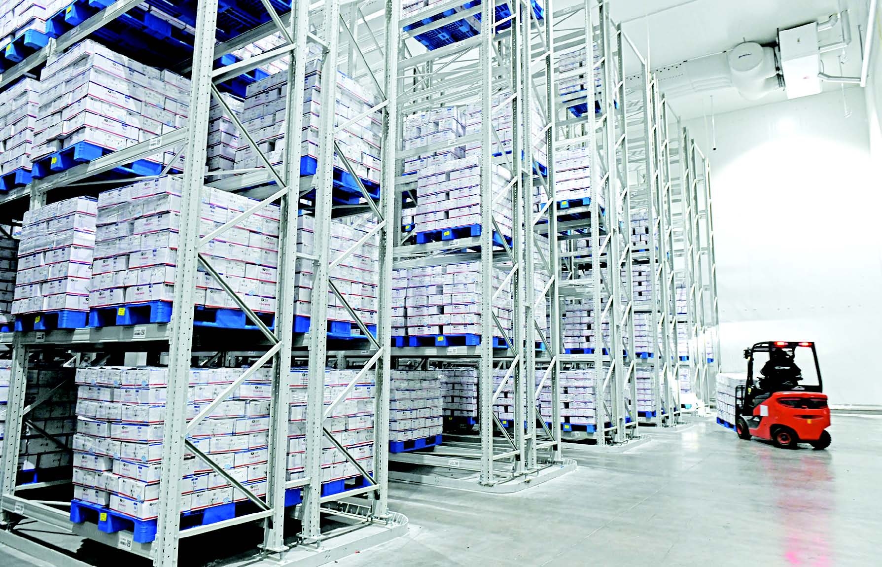 “天赋河套”智慧冷链物流园区冷库