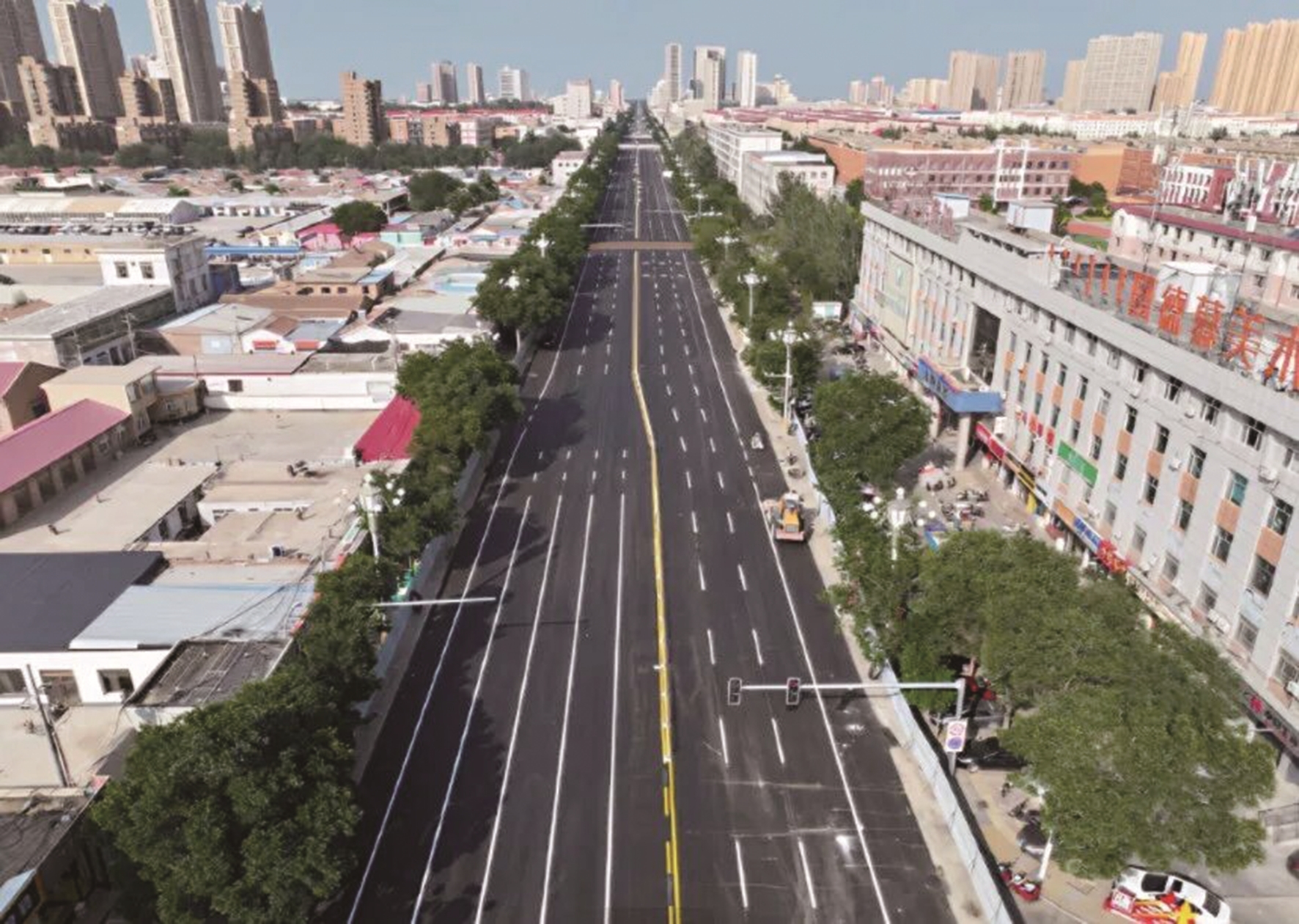 改造后的新华街