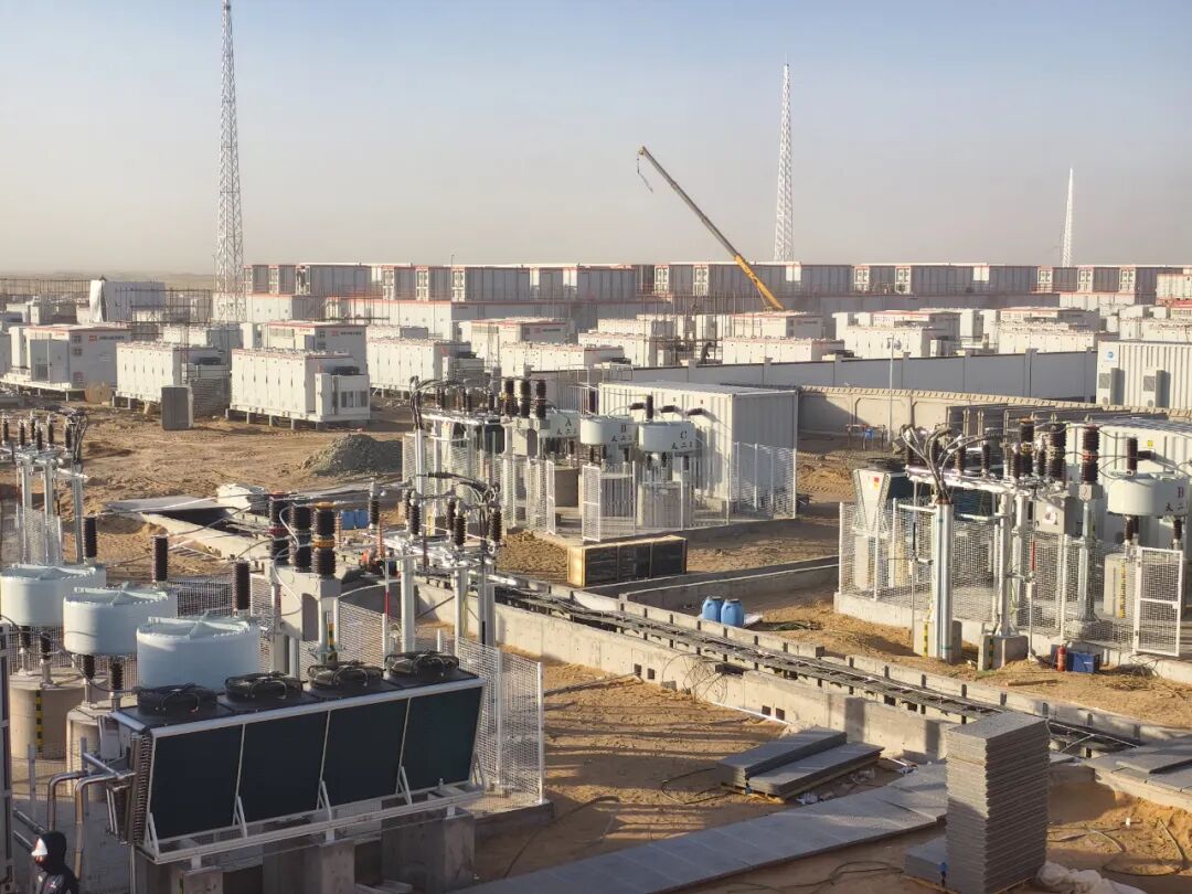 磴口县40万千瓦/160万千瓦时独立储能项目。