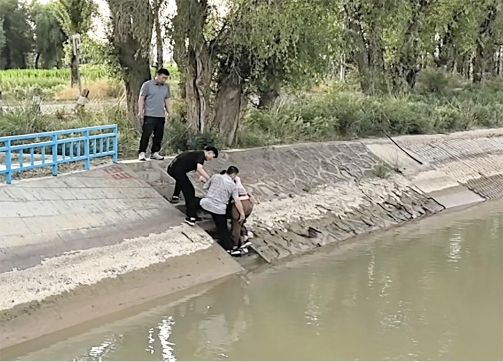 救援现场