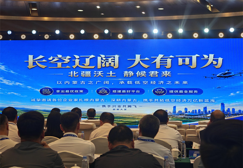 低空经济高质量发展专题活动现场。记者 帅政 摄