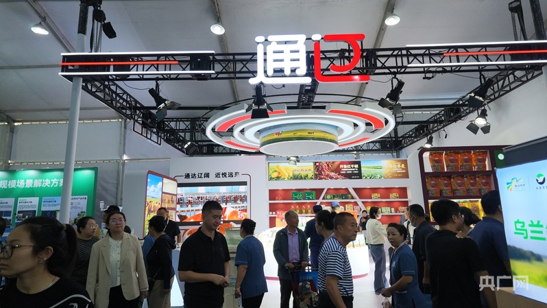 绿博会上人头攒动(央广网发 王曙光 摄)