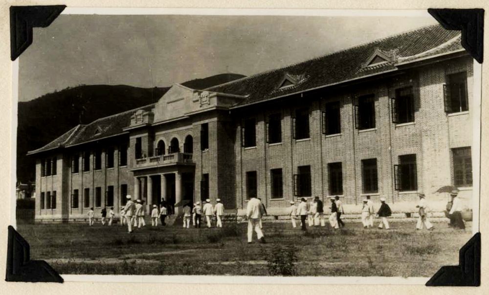 美国耶鲁大学“雅礼中国会”工作人员于1928-1931年间拍摄的湖南大学(资料照片)。